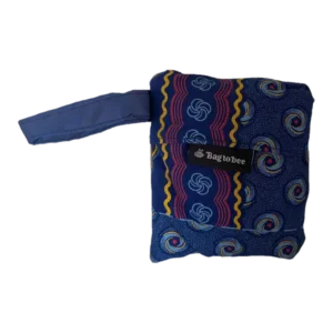 Cabas BagToBee Chloé, languette navy