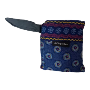 Cabas BagToBee Chloé, languette slate